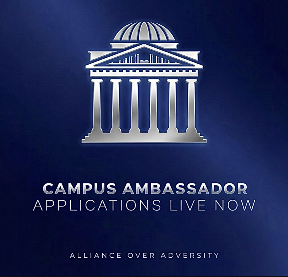 Campus Ambassador applications poster