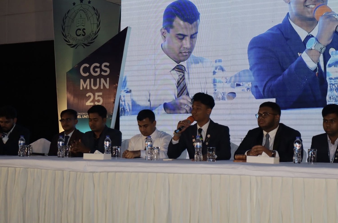 CGSMUN25 committee session in progress